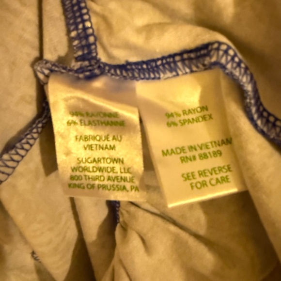 Lilly Pulitzer Vibrant Blue Patterned Romper - Picture 6 of 9